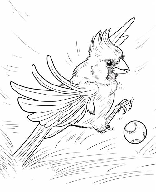 blue jays baseball coloring page