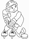 hockey coloring book pages