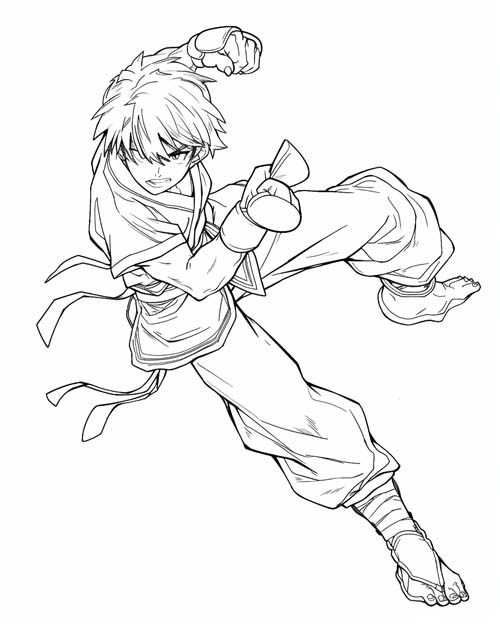 mma coloring page