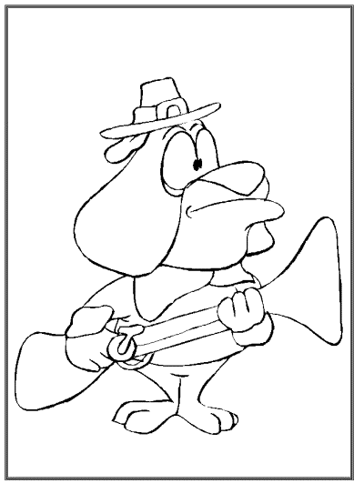 Thanksgiving themed coloring book pages