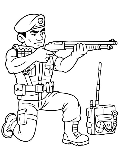 coloring page of Lt Falcon
