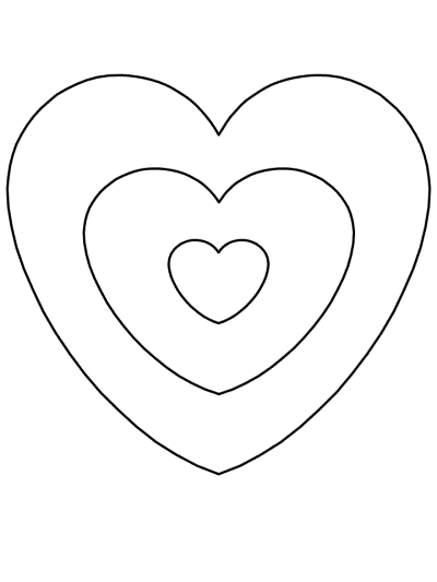 Valentine's Day coloring pages