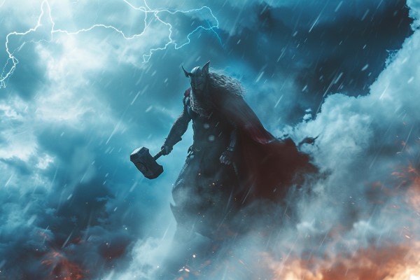 norse god Thor artwork