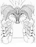 Yu-Gi-Oh coloring pages