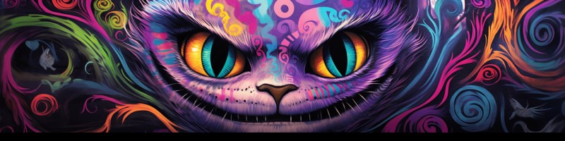 Cheshire Cat banner