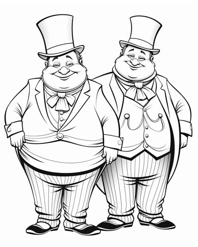 Tweedledee and Tweedledum