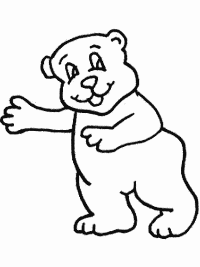 teddy bears coloring page