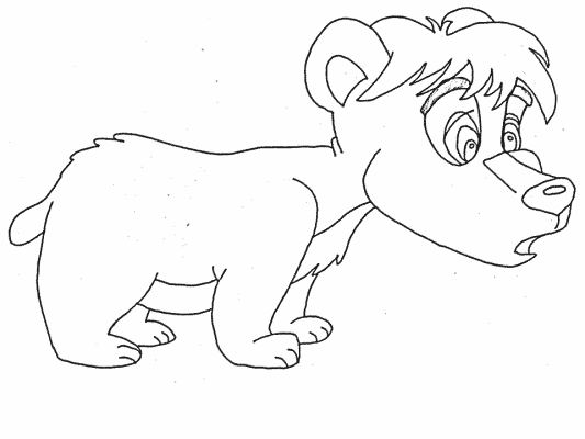 curious bear coloring pages
