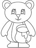 teddy bears coloring page