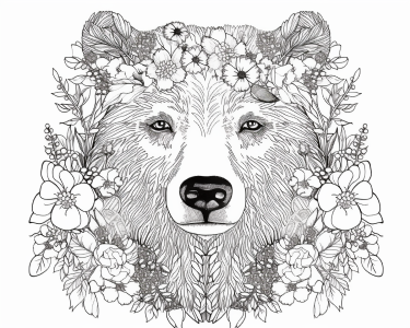 Bear Coloring Pages - Free Printable Coloring Pages
