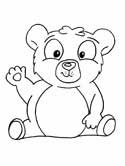 teddy bears coloring page