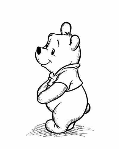 Winnie the Pooh coloring page