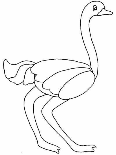 flamingo coloring page