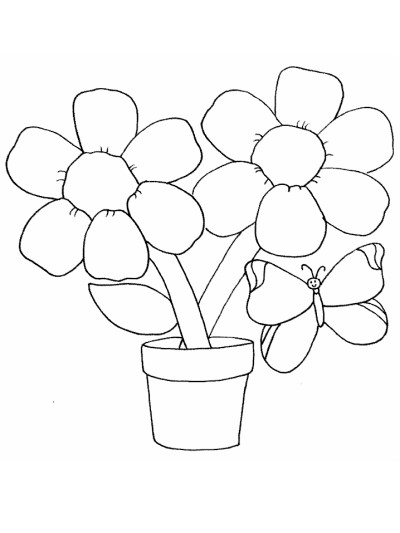 butterfly coloring page