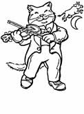 cats and kittens coloring page