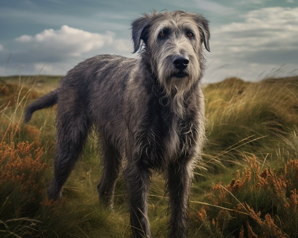 photo of an Irish wolfhound