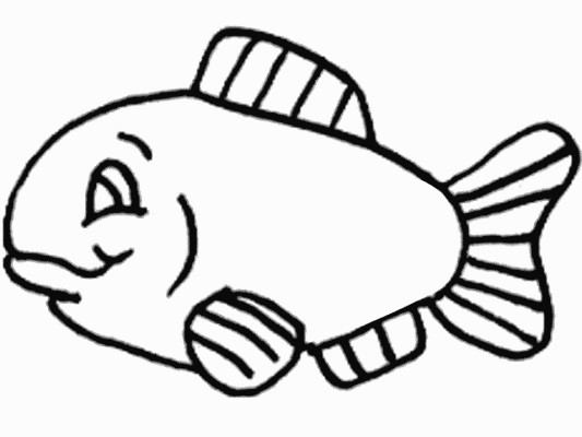 Goldfish coloring pages