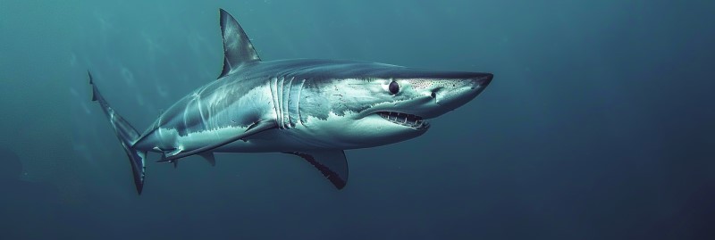 photo of a mako shark