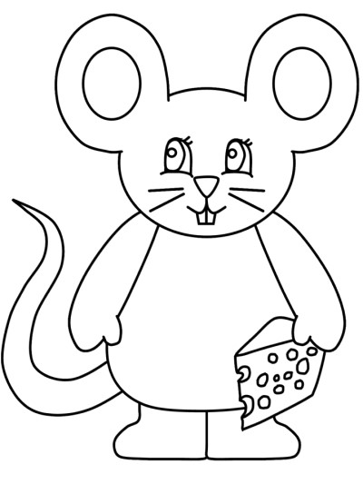 Mouse Coloring Pages