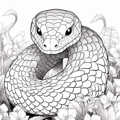 Snakes Coloring Pages - Free Printable Coloring Pages