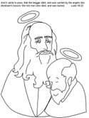 Abraham Bible coloring page