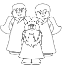 Abraham Bible coloring page