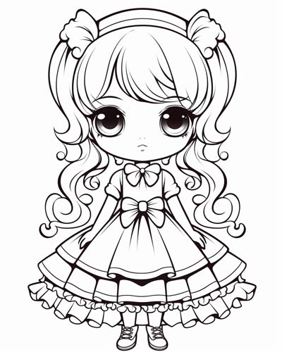 Alice in Wonderland coloring pages
