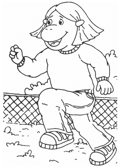 Arthur coloring page