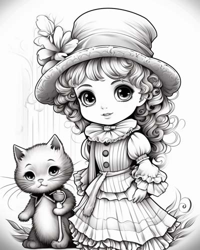Beatrix Potter coloring page