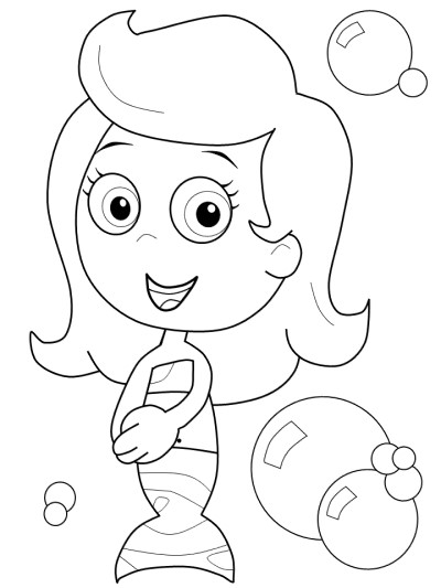 Molly coloring page