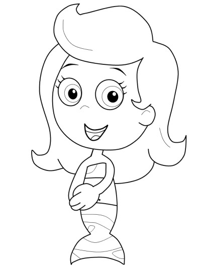 Molly coloring page