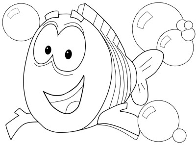Mr. Grouper coloring page