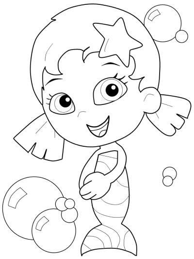Oona coloring page