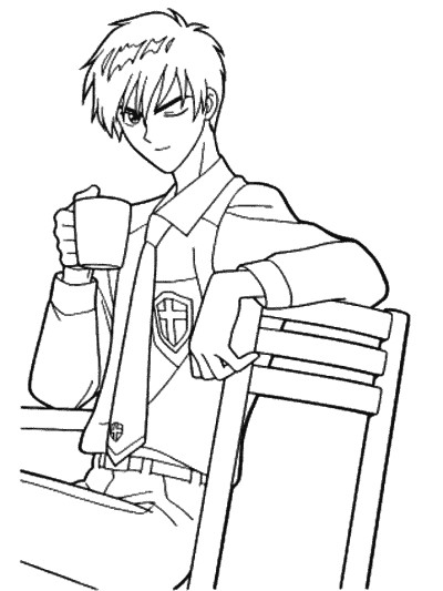 Cardcaptors coloring page