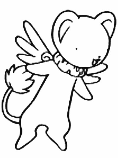 Cardcaptors coloring page