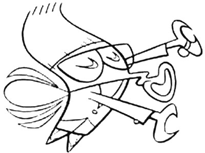 Dexter's Lab coloring page