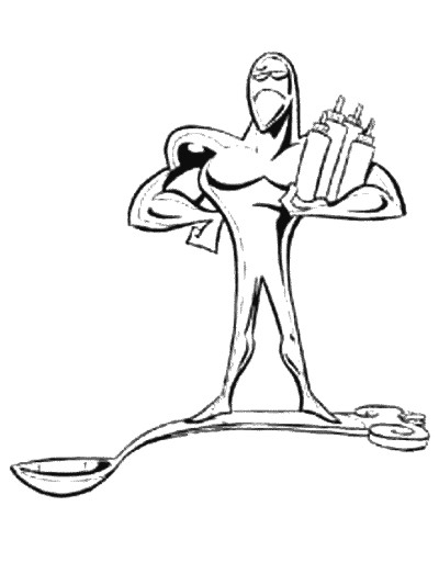 Dexter's Lab coloring page