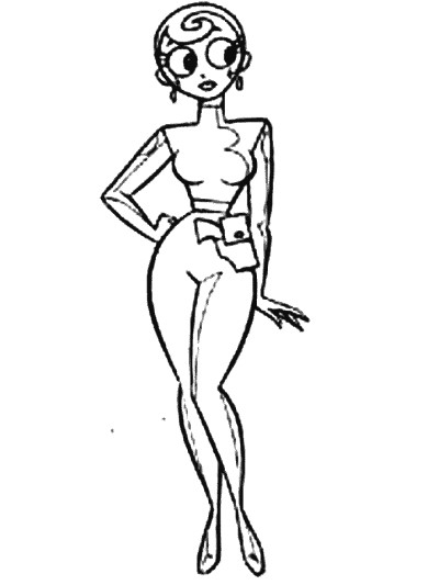 Dexter's Lab coloring page