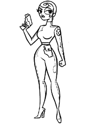 Dexter's Lab coloring page