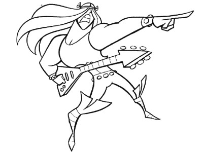Dexter's Lab coloring page