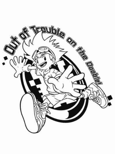 Digimon coloring page