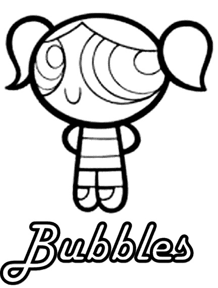 Powerpuff Girls coloring page