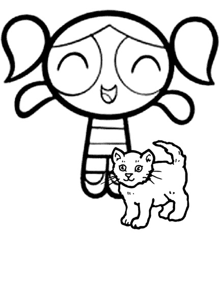 Powerpuff Girls coloring page