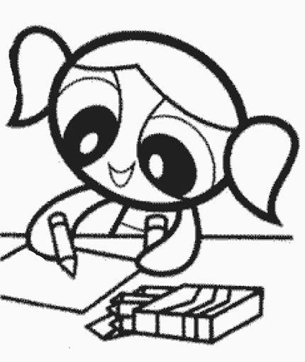 Powerpuff Girls coloring page