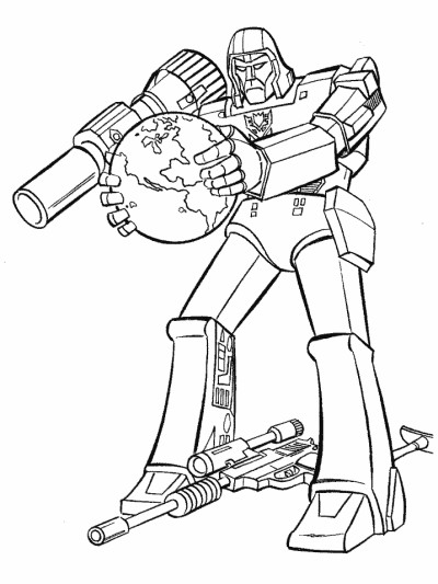 Transformers Coloring Pages