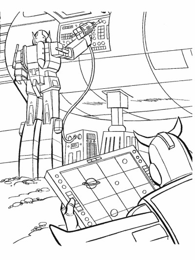 Transformers Coloring Pages