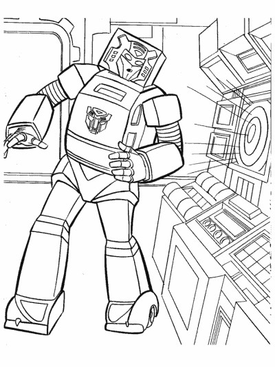 Transformers Coloring Pages