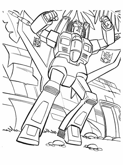 Transformers Coloring Pages