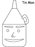 Wizard of Oz coloring page
