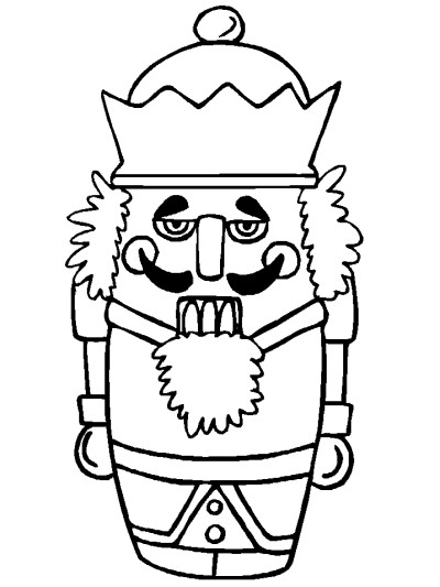 Nutcracker coloring page
